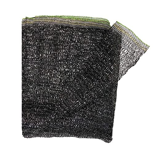 Cool Area 55% 6.5x10ft Sunblock Shade Cloth Cover Mesh UV Resistant Net for Garden Flower Plant Greenhouse, Black image