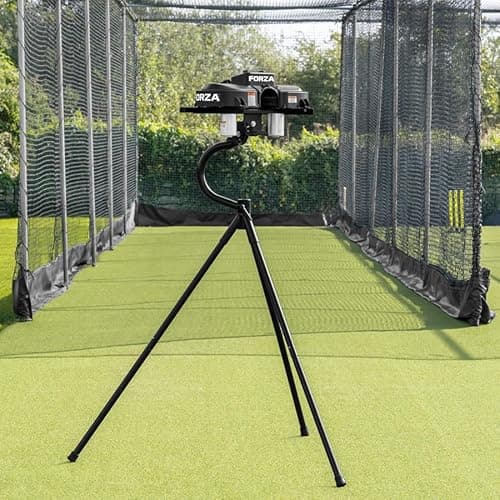 FORZA V90 Twin Wheel Cricket Bowling Machine | 90mph Speed, Dynamic Swing & Spin – Optional Auto Feeder image